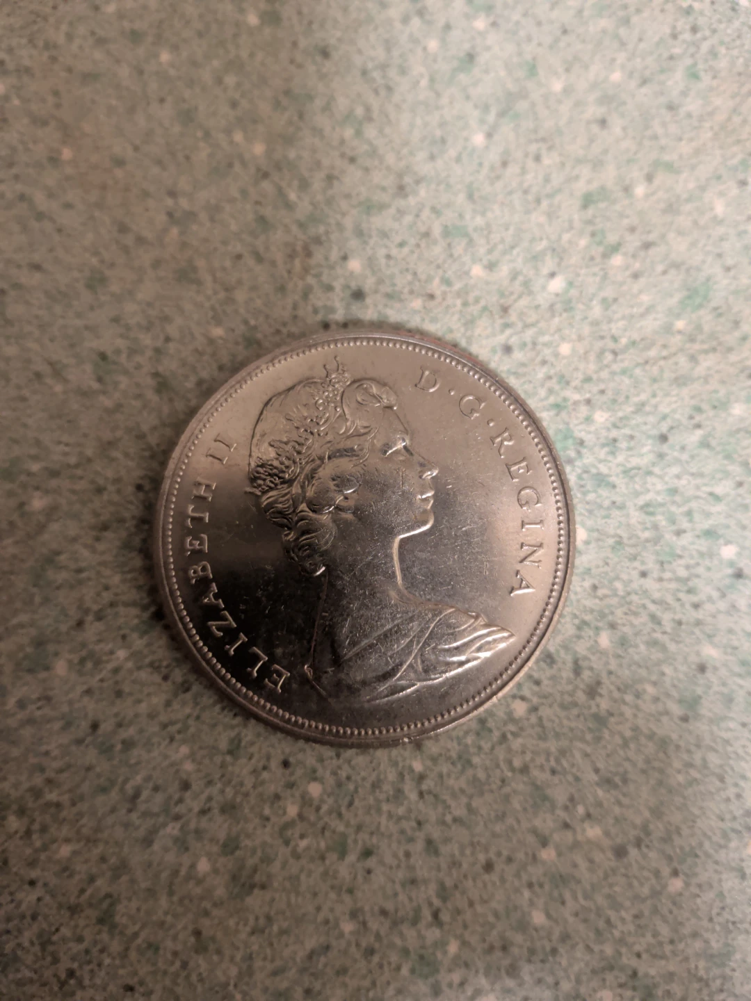 1971 British Columbia Canada Dollar Coin - photo 2