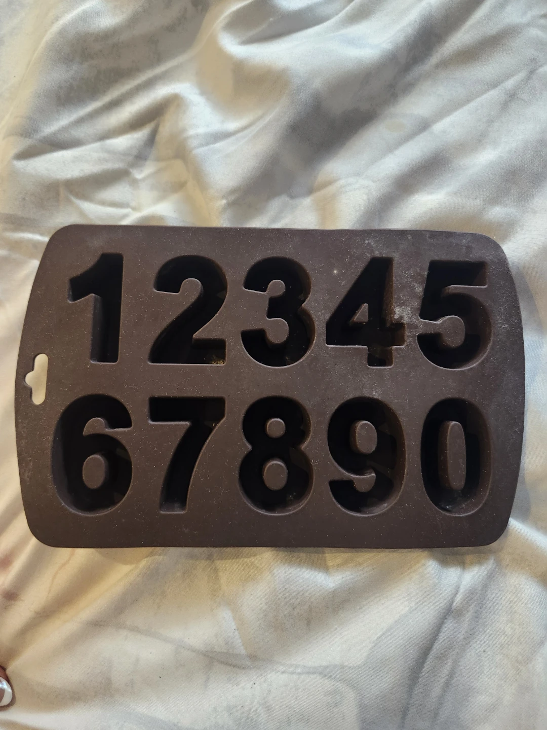 Set of 6 Novelty Silicone Molds (Numbers, Letters, Shapes) - photo 3