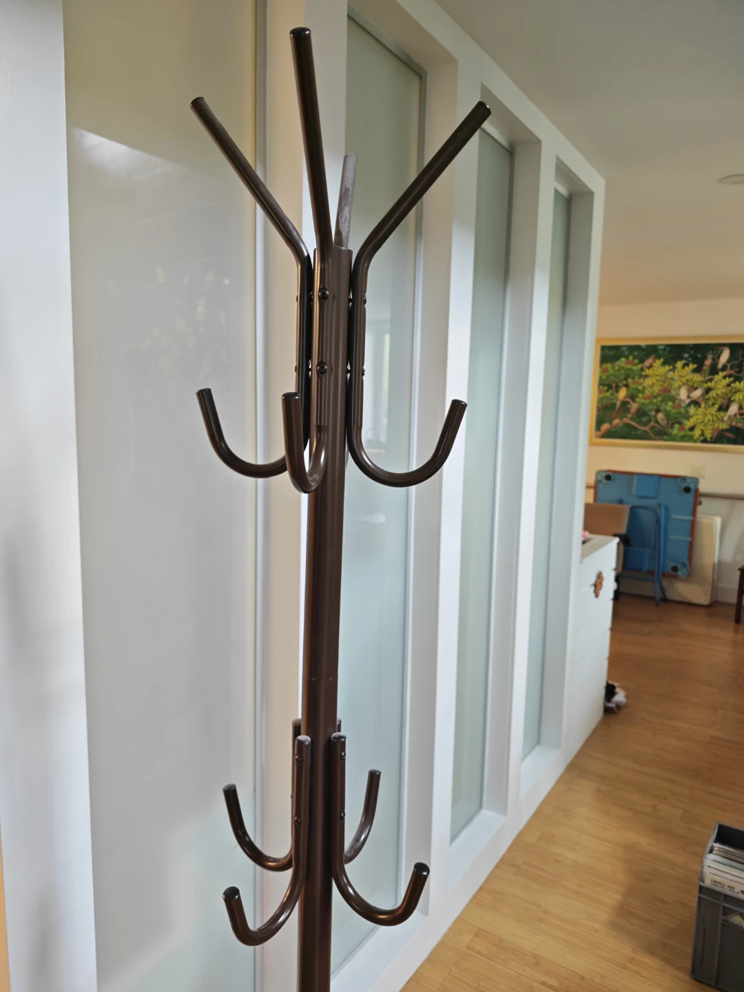 Brown Metal Coat Rack - photo 2