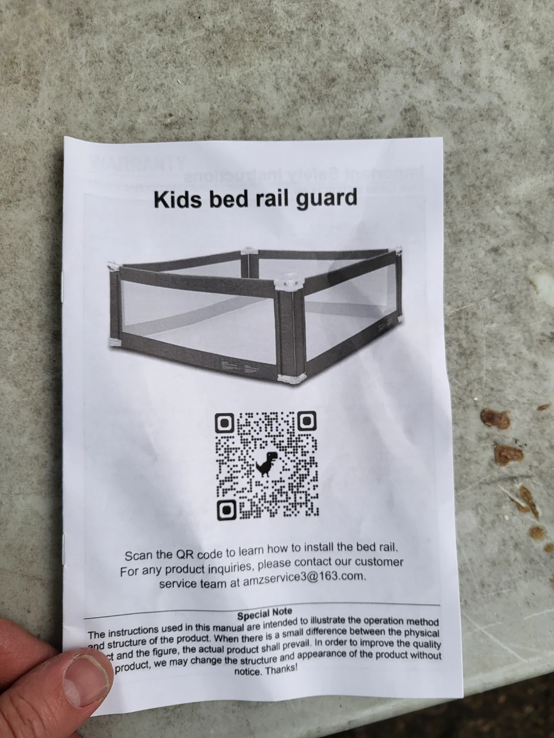Kids Bed Rail Guard