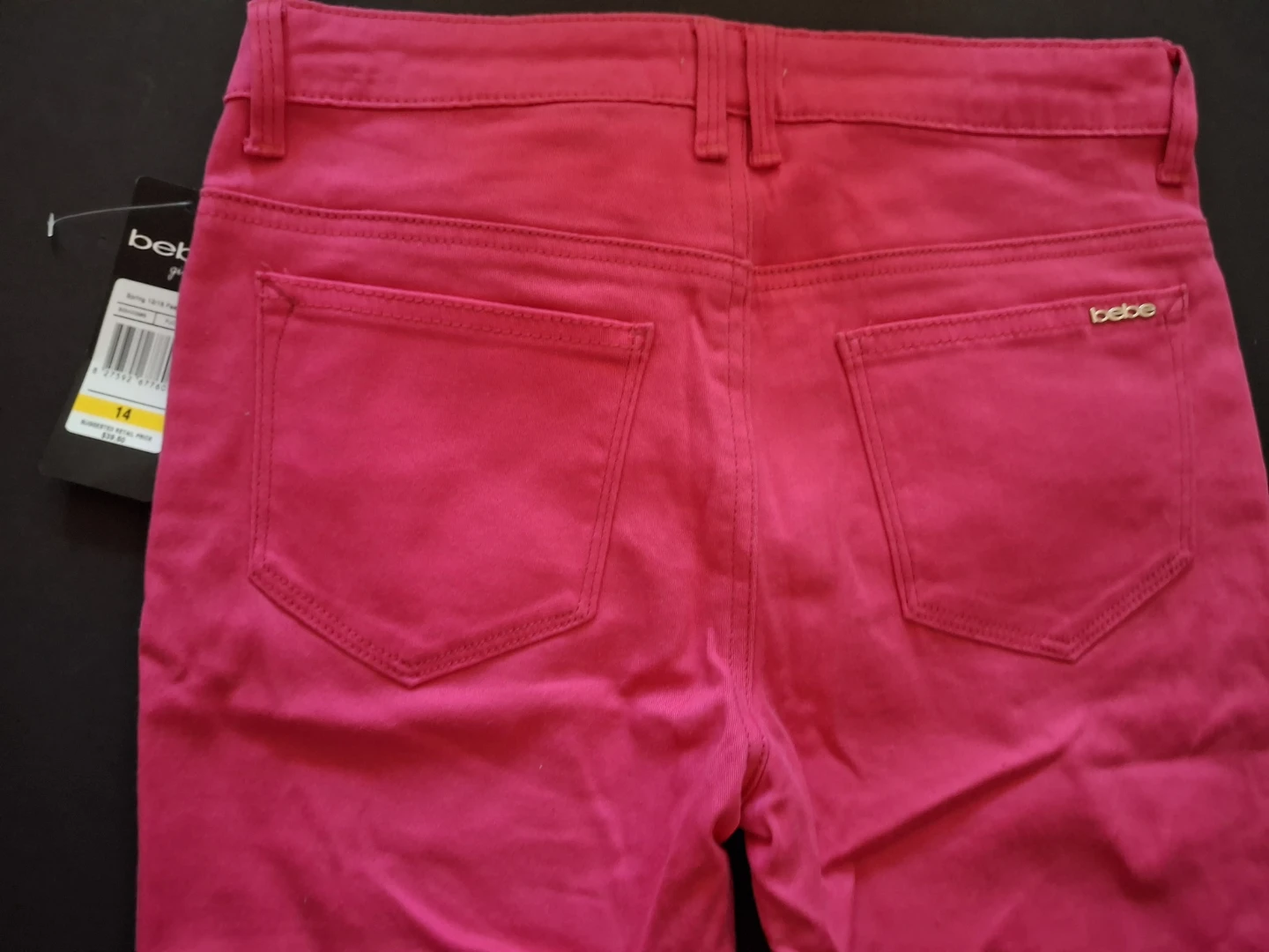 NEW Bebe girls 2 jeans - size 14 - photo 3