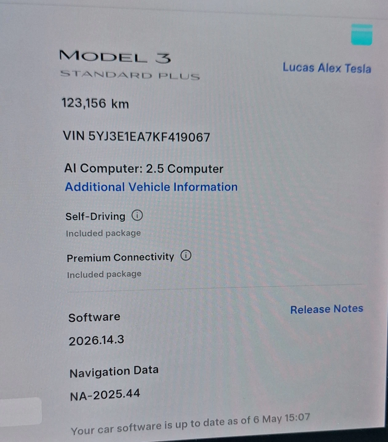 Tesla Model 3 Standard Plus - Blue - photo 5