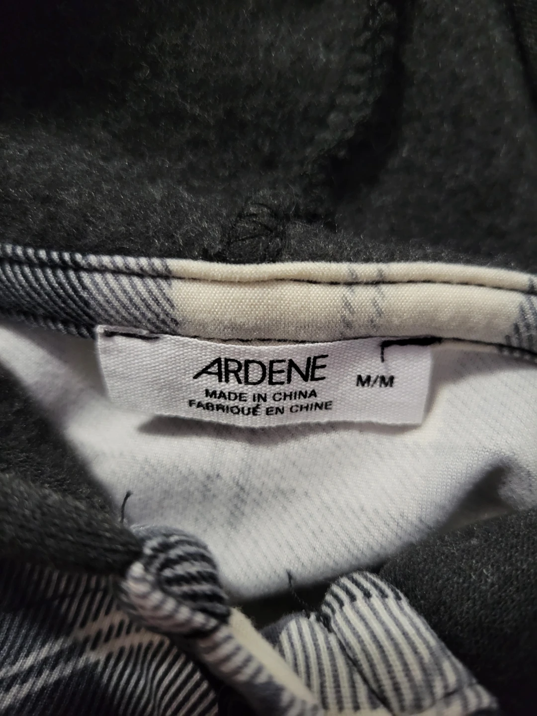 Hooded Button-Up Plaid black shirt - photo 3