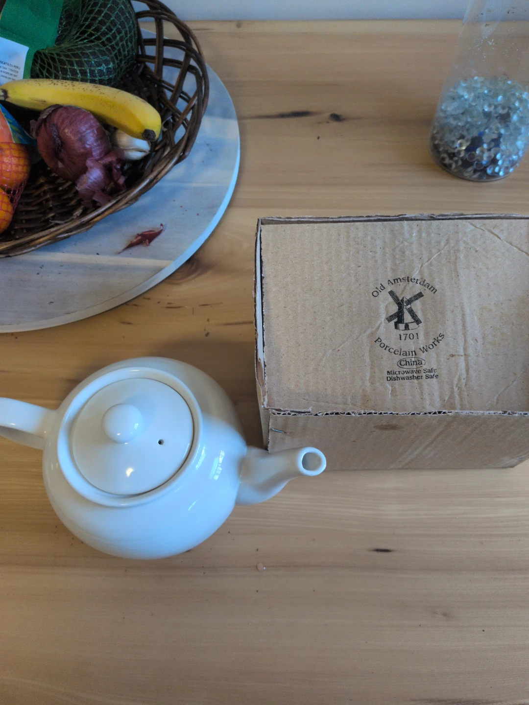 Old Amsterdam Porcelain Works Teapot - photo 3