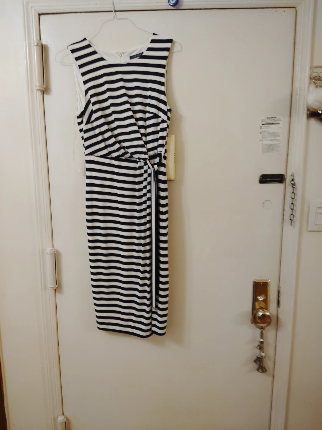 Tommy Hilfiger Striped Sleeveless Dress Size 8
