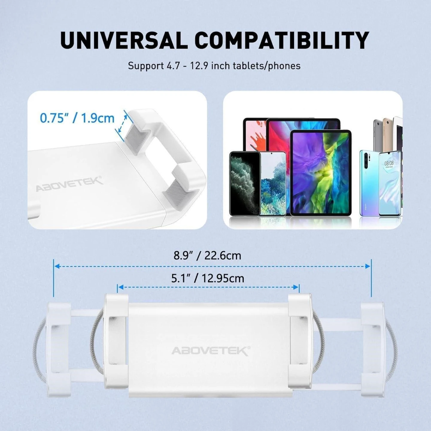 ABOVETEK Hands-Free Phone/Tablet Pillow Stand - photo 2