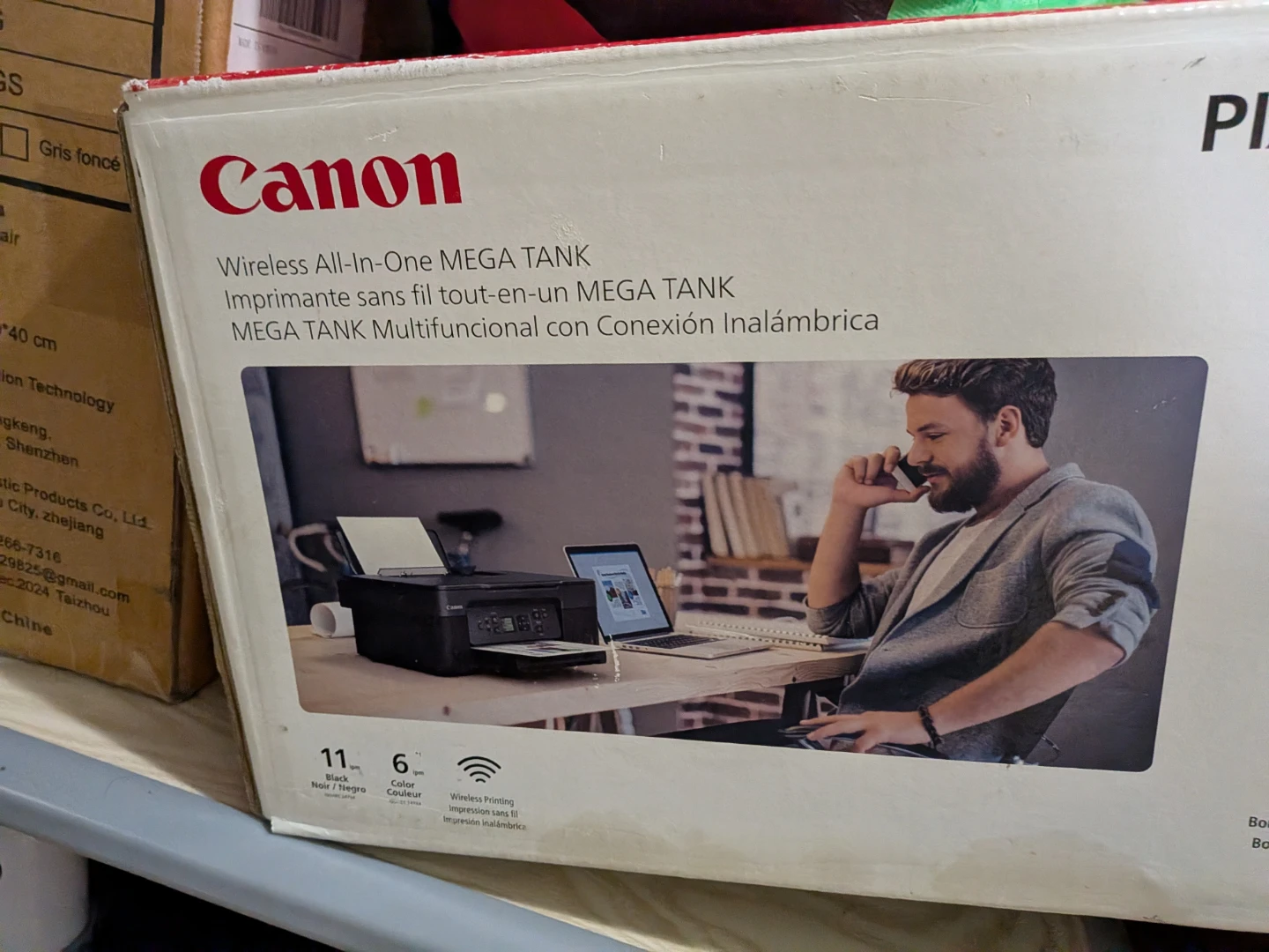Canon PIXMA G3270 Wireless All-in-One Mega Tank Printer - photo 2