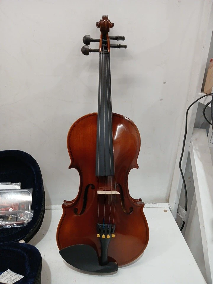 3PC PYLE FULL-SIZE BEGINNER 4/4, 23" VIOLIN SET