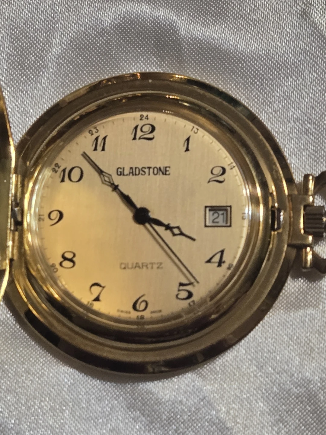 Set of 4 Gold Tone Pocket Watches - photo 4