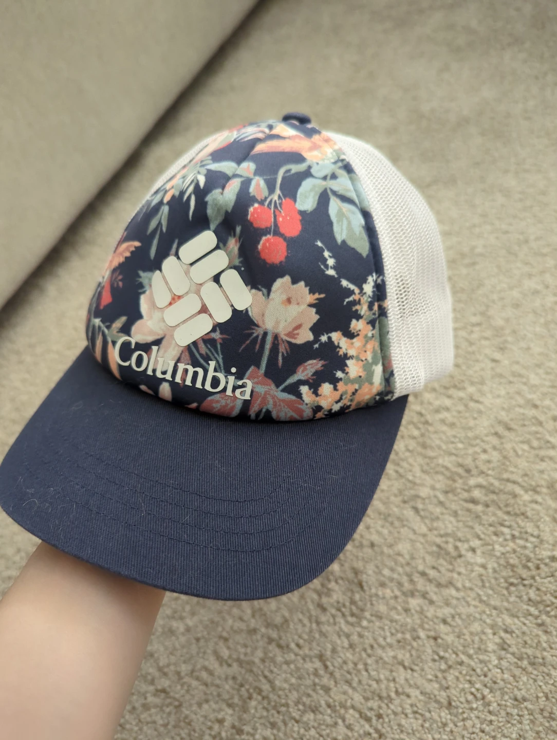 New Columbia Floral Trucker Hat
