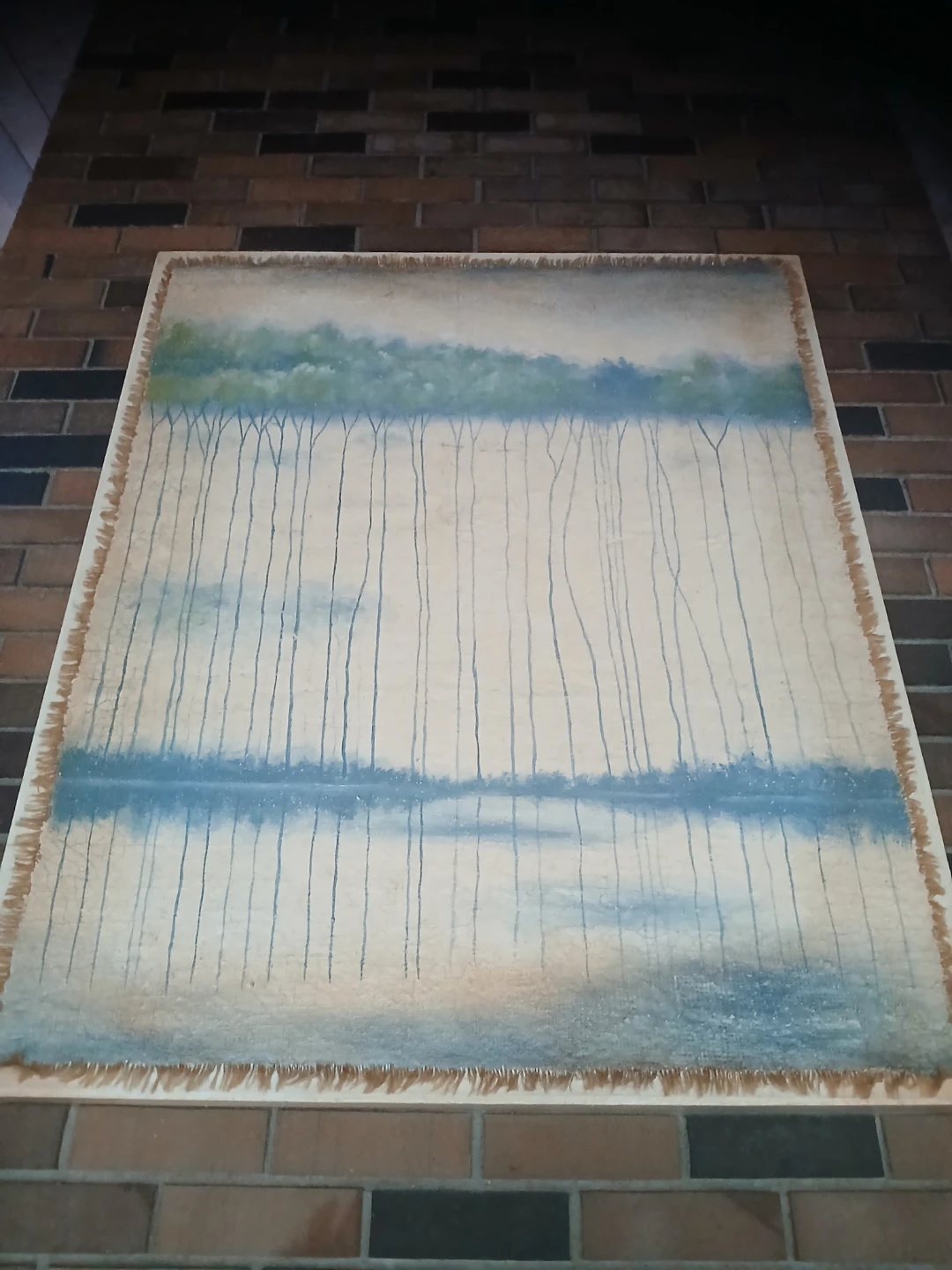 Abstract Landscape Painting. Very large.