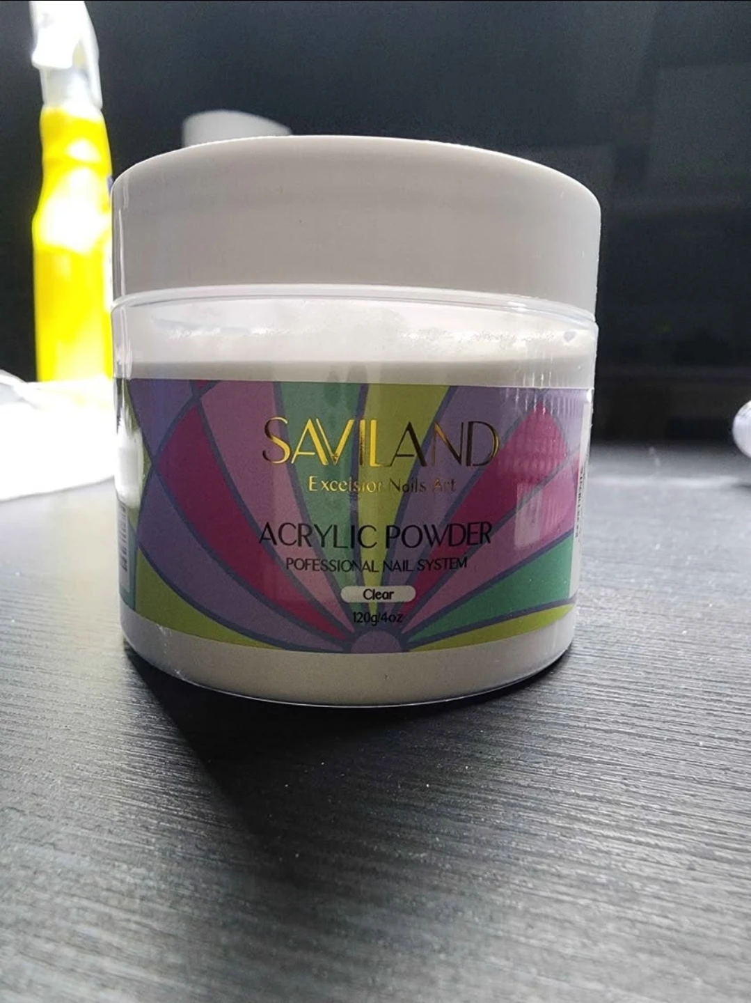 Saviland Acrylic Nail Powder - Clear 120g - photo 2