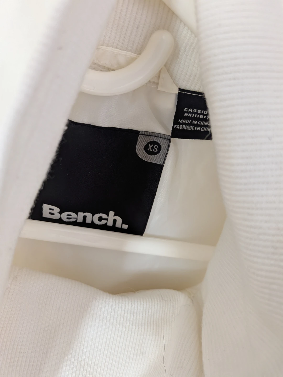Bench White Full Zip Jacket - photo 3