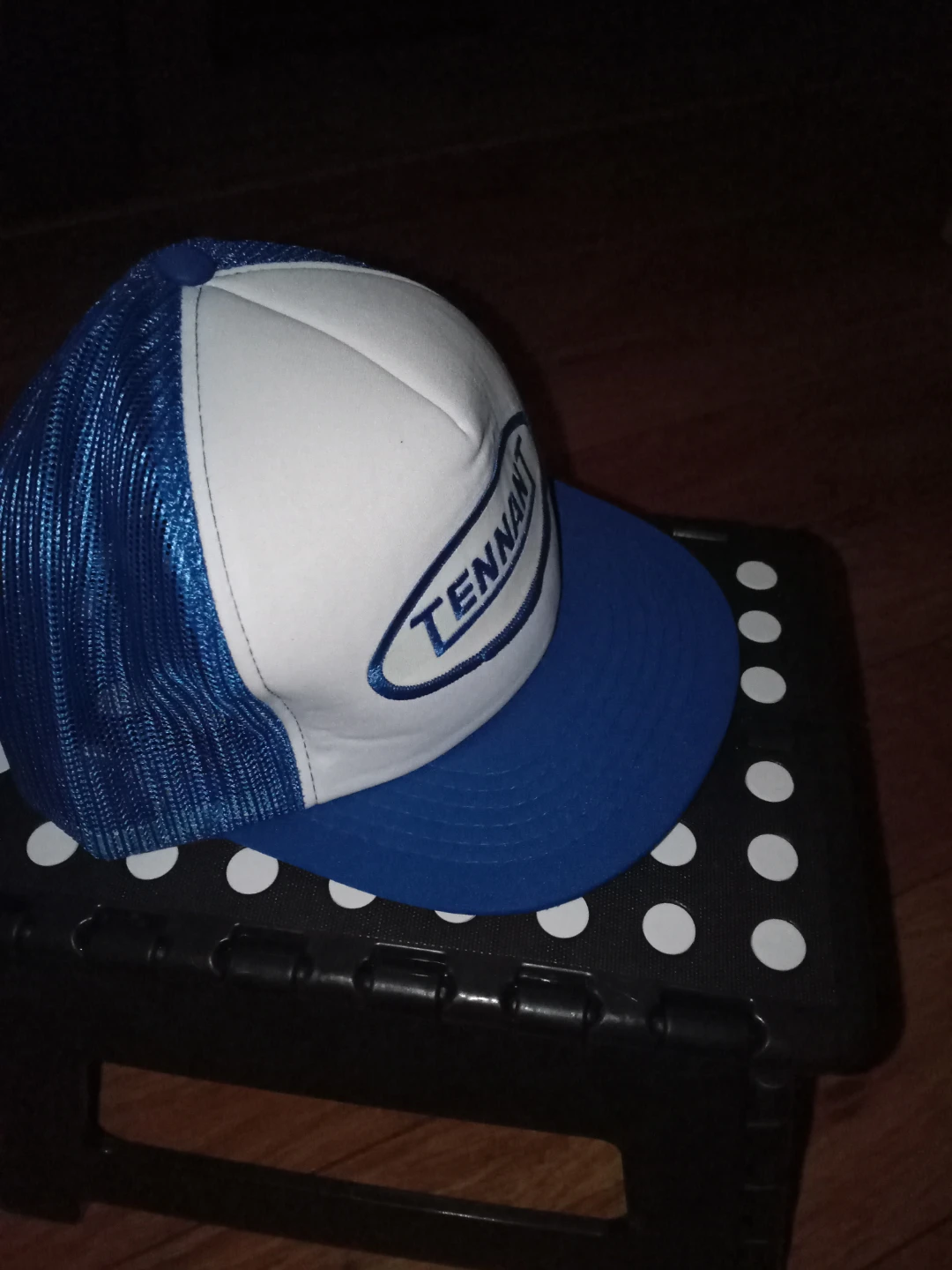 Tennant Trucker Hat - Blue and White