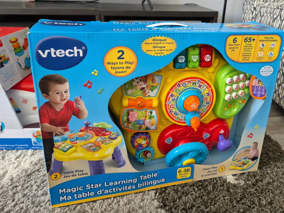 VTech Magic Star Learning Table Bilingual