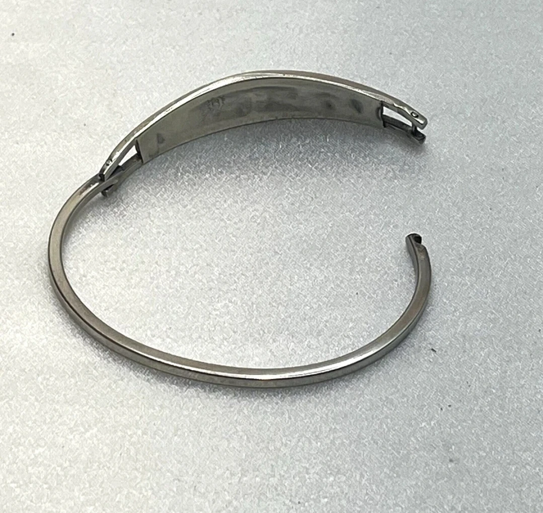 Sterling Silver Inlaid Bracelet - photo 4