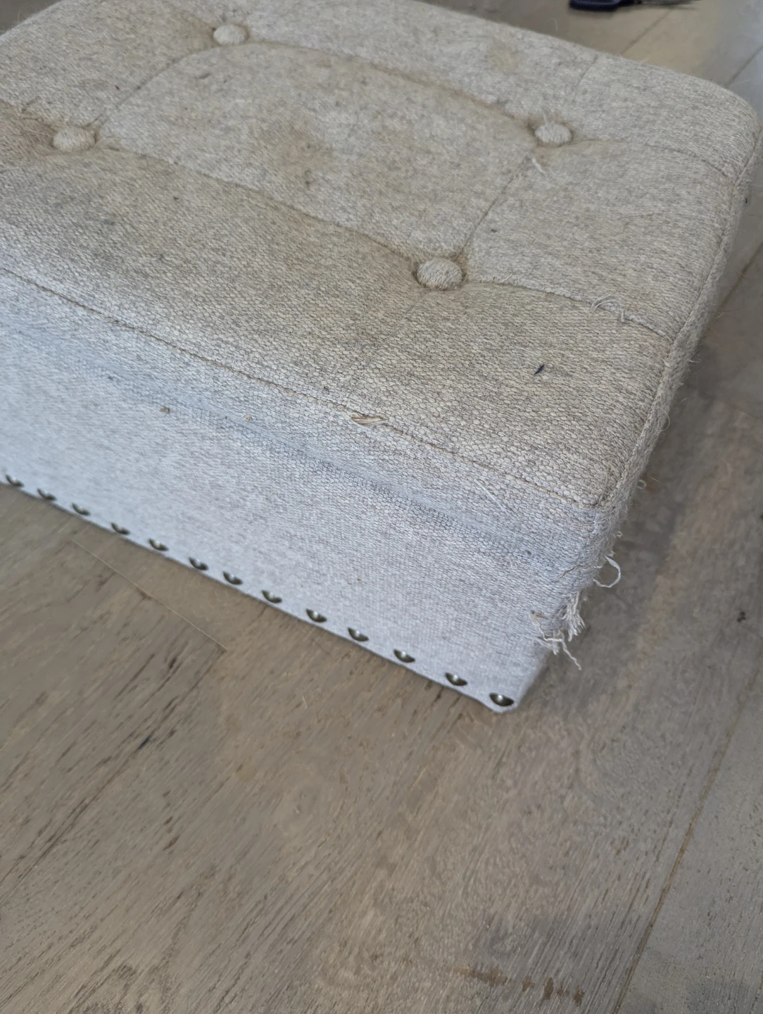 Storage Ottoman Footrest