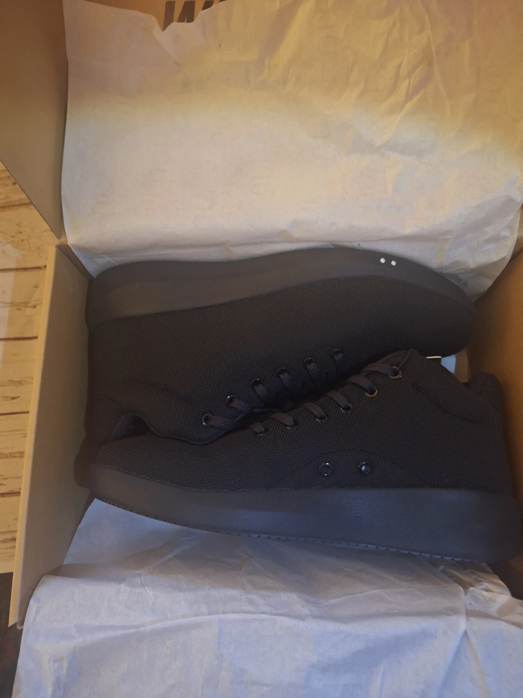 UNI. Performance Black Sneakers