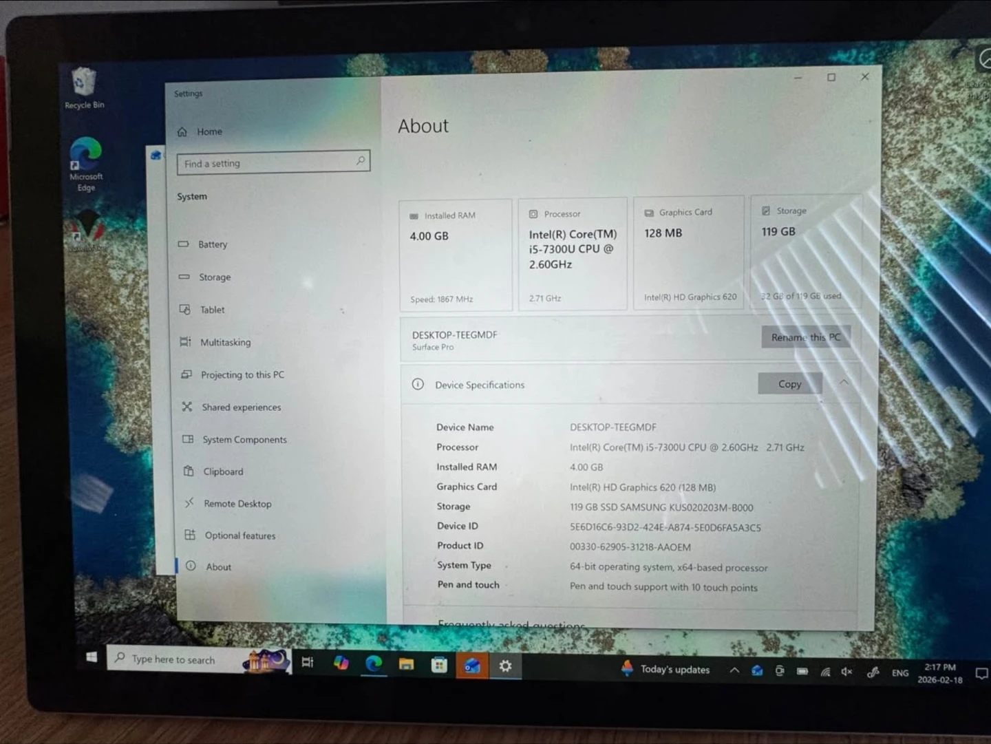 Microsoft Surface Pro 5th gen - photo 4