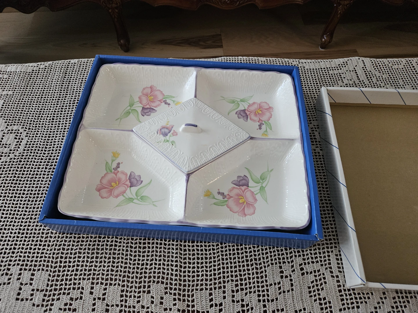 Serving Platter Dish Set with Lid - photo 3