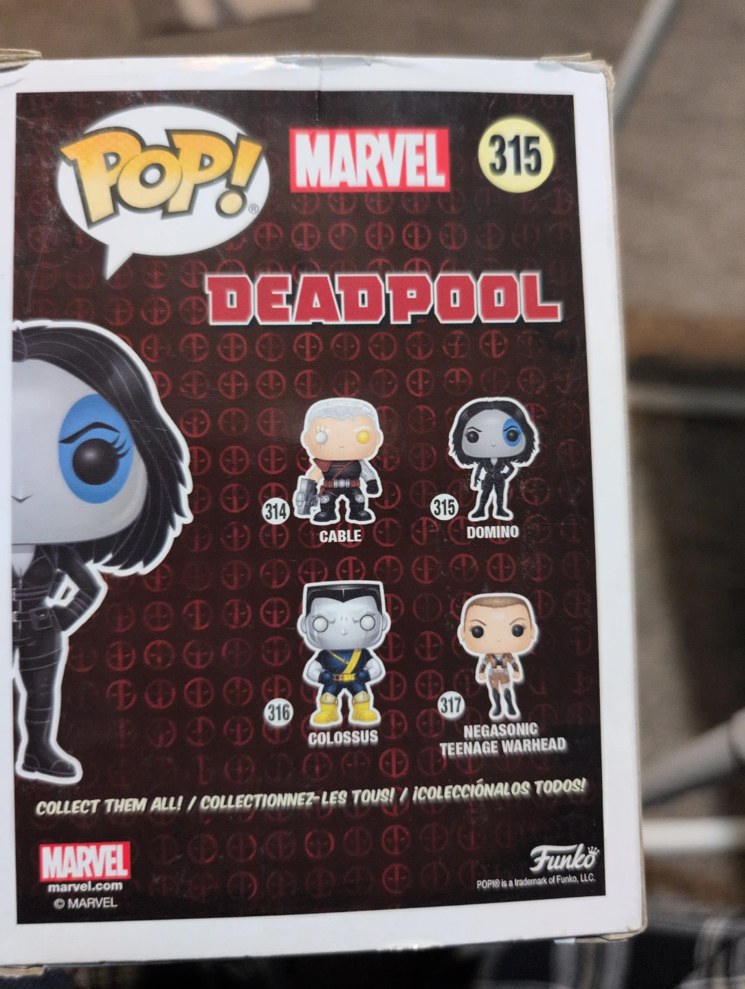 Funko Pop! Marvel Deadpool #315 Domino - photo 2