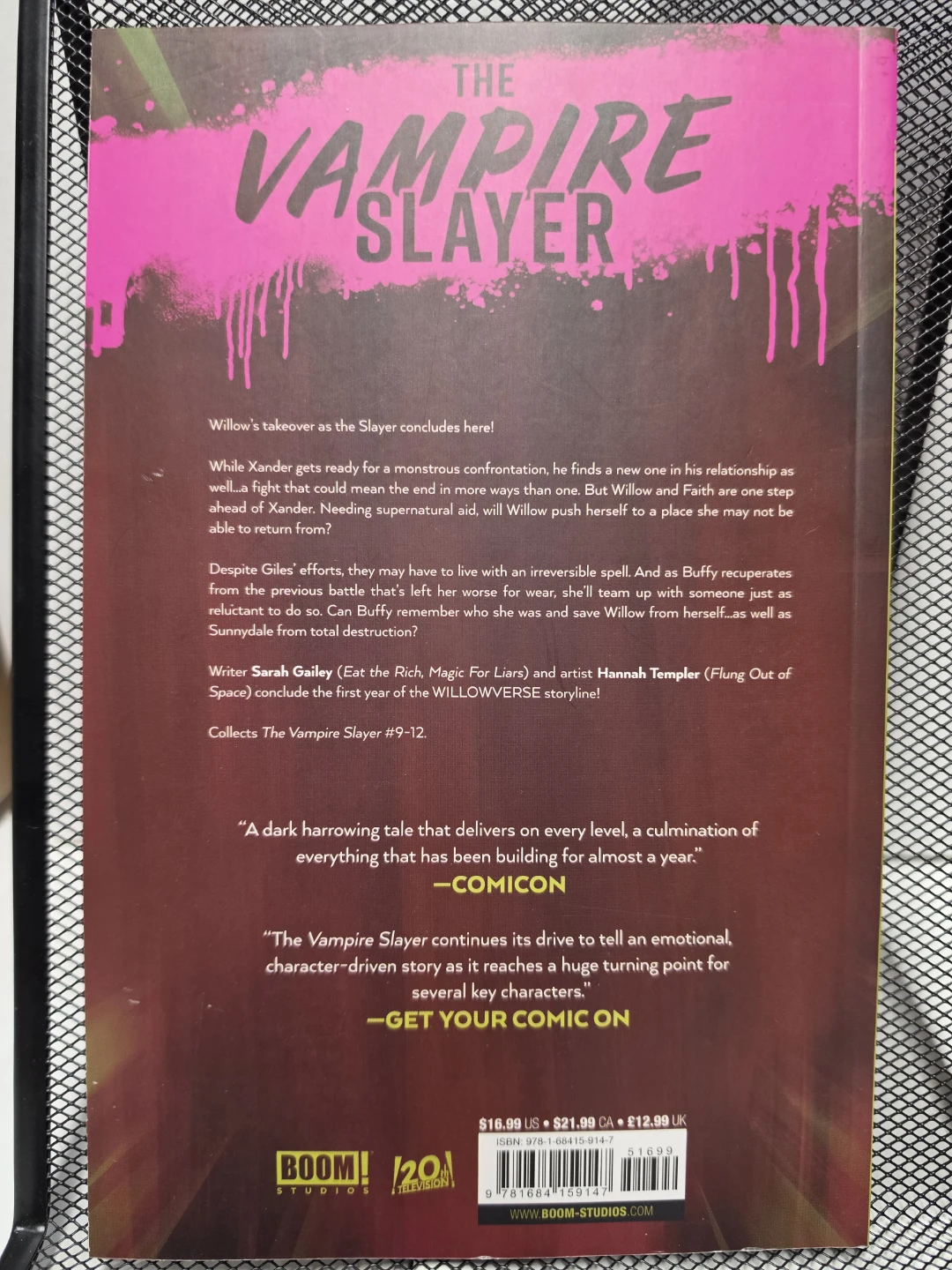 The Vampire Slayer Vol. 3 Comic Book - photo 2