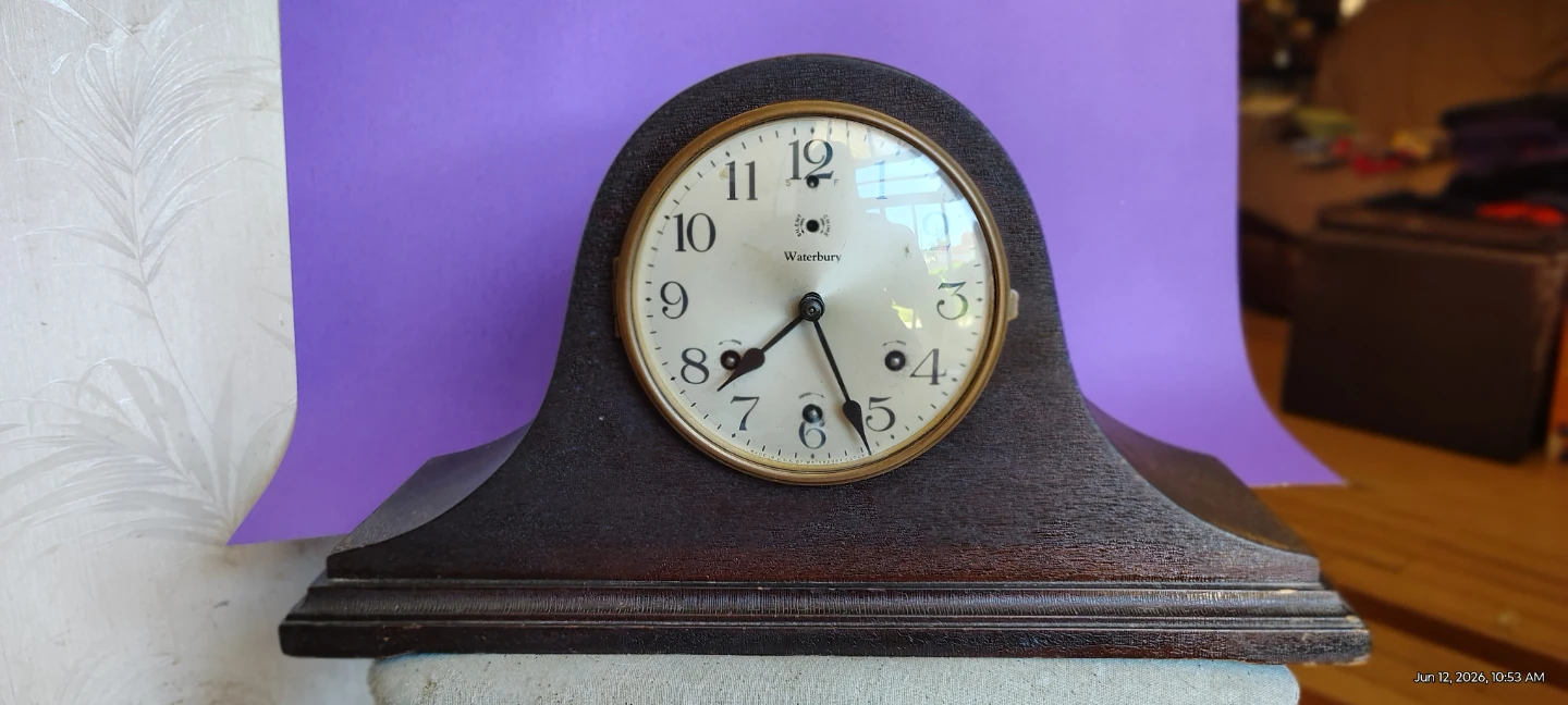 Waterbury Mantle Clock - photo 3