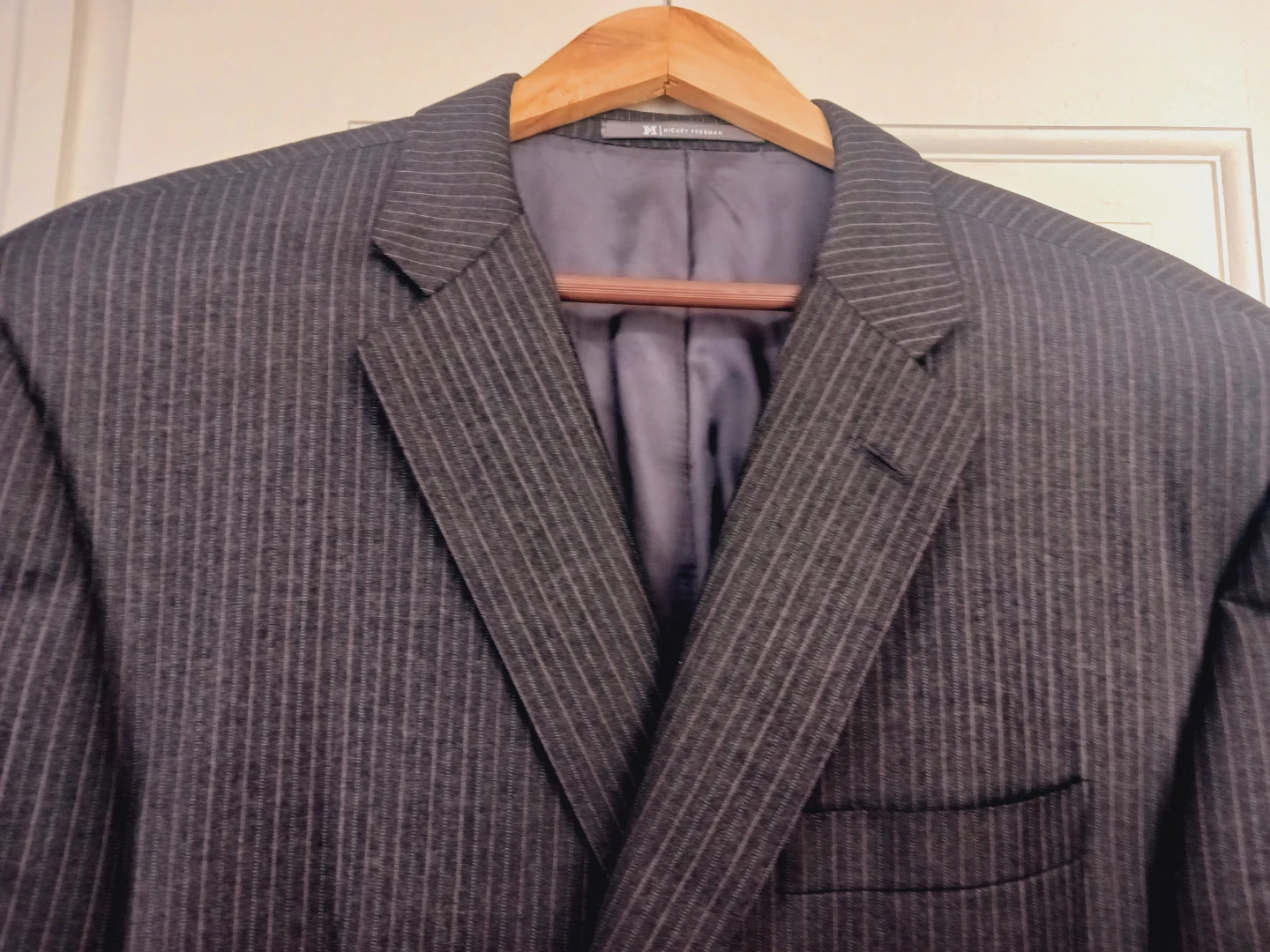 Men's Hickey Freeman Pinstripe Suit Jacket - Saks Fifth Avenue - photo 2