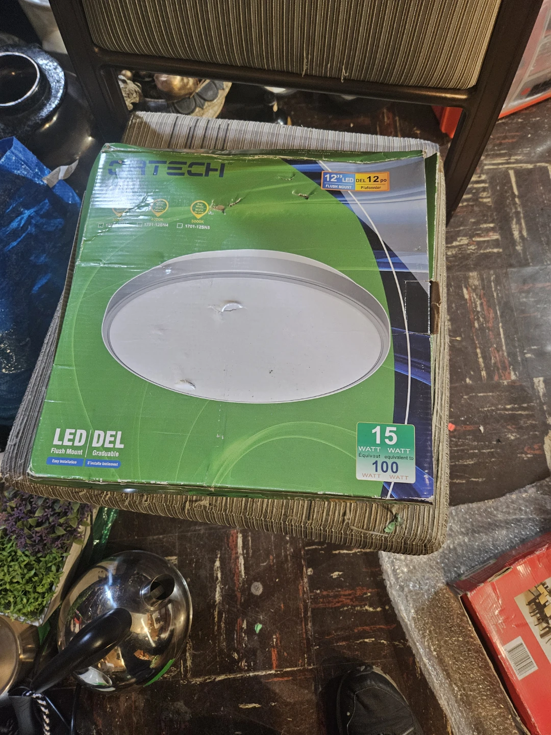 Ortech 1701 LED DEL 12" Flush Mount Light - photo 2