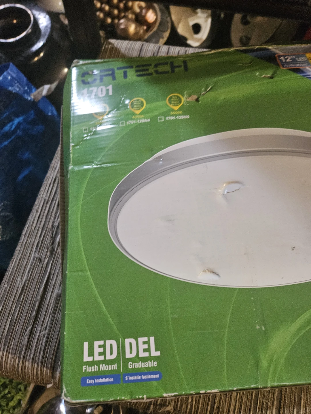 Ortech 1701 LED DEL 12" Flush Mount Light - photo 5