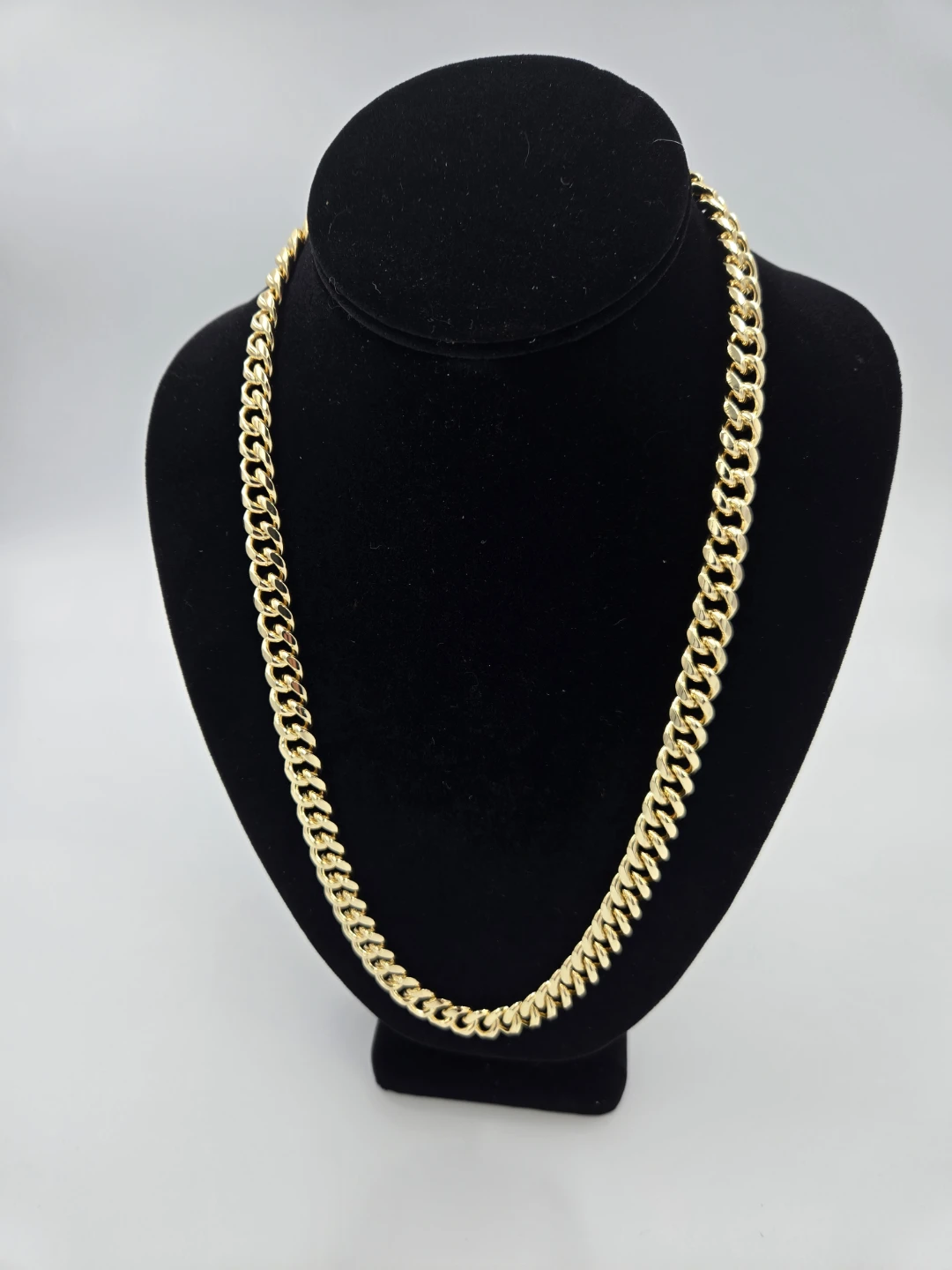 Laminated Gold Cuban Link Chain