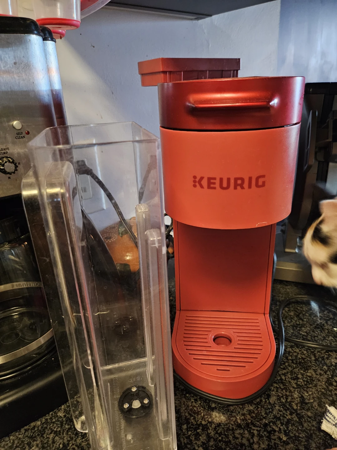Red Keurig Coffee Maker