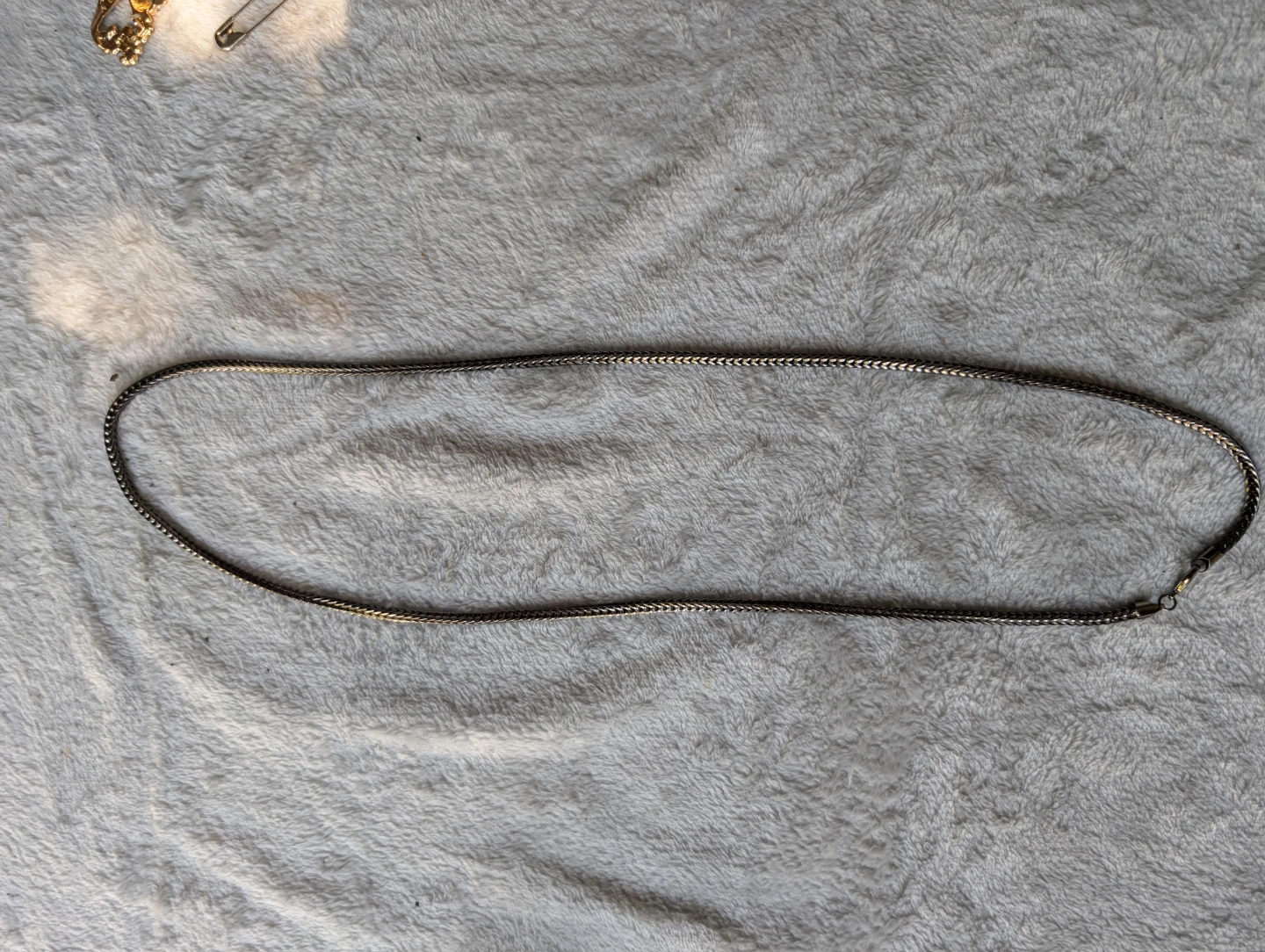 ⚽Silver Tone Chain Necklace