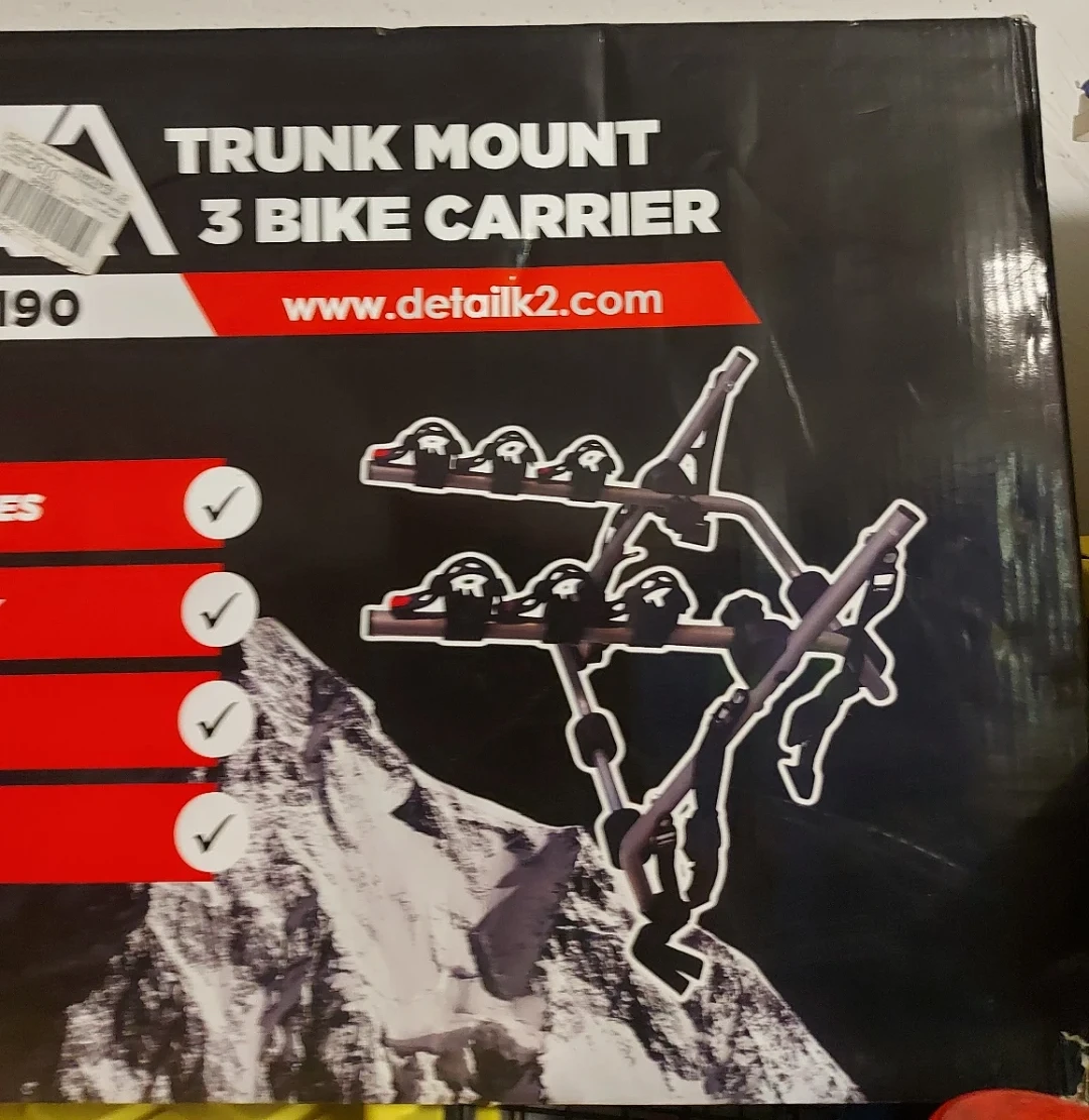 DIA Trunk Mount 3 Bike Carrier BCR190