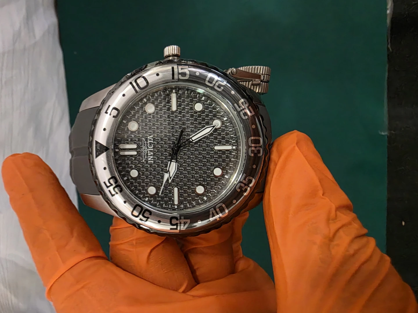 Invicta 50mm Pro Diver "Medusa" 17794 Silicone Strap Watch