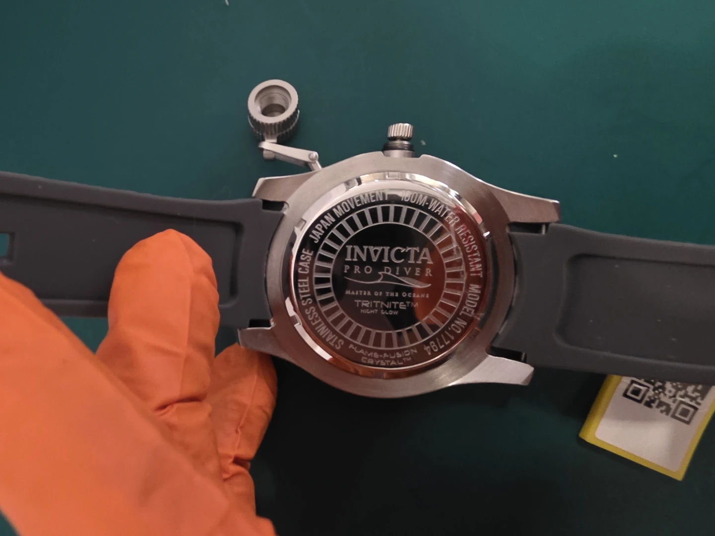 Invicta 50mm Pro Diver "Medusa" 17794 Silicone Strap Watch - photo 2