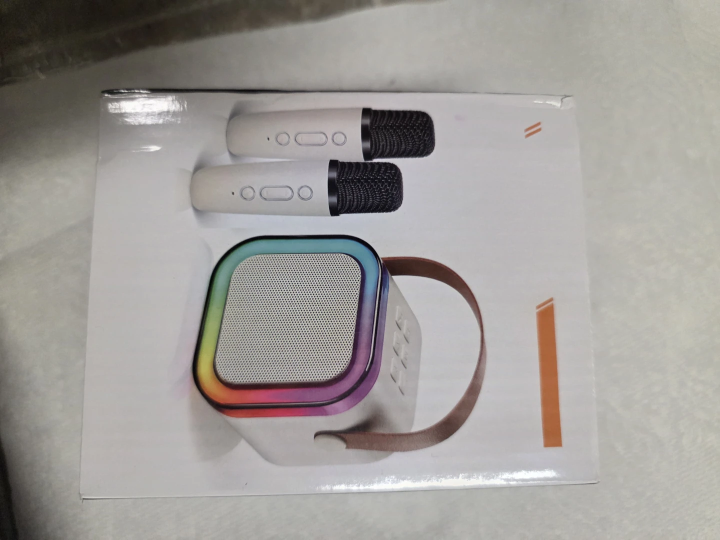 Portable Wireless Karaoke Speaker with 2 Microphones - photo 3