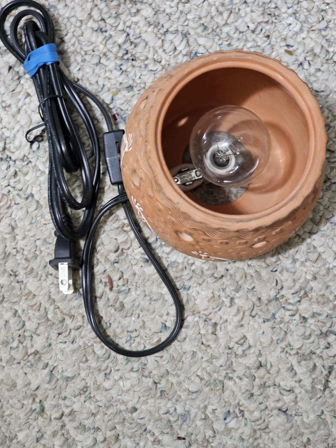 Terracotta Wax Melt Warmer with Kokopelli Design - photo 2