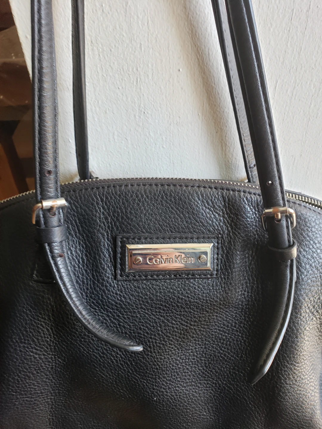Calvin Klein Black Leather Shoulder Bag - photo 2