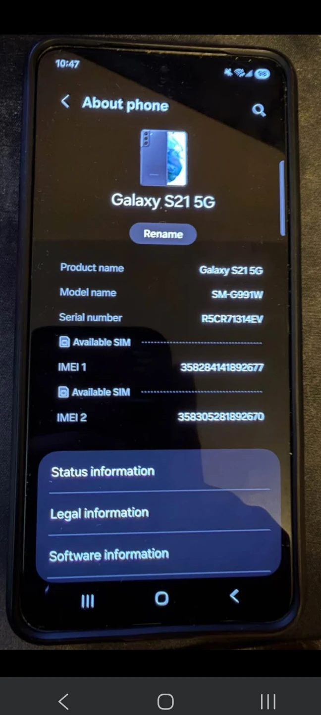 Samsung Galaxy S21 5G - photo 3