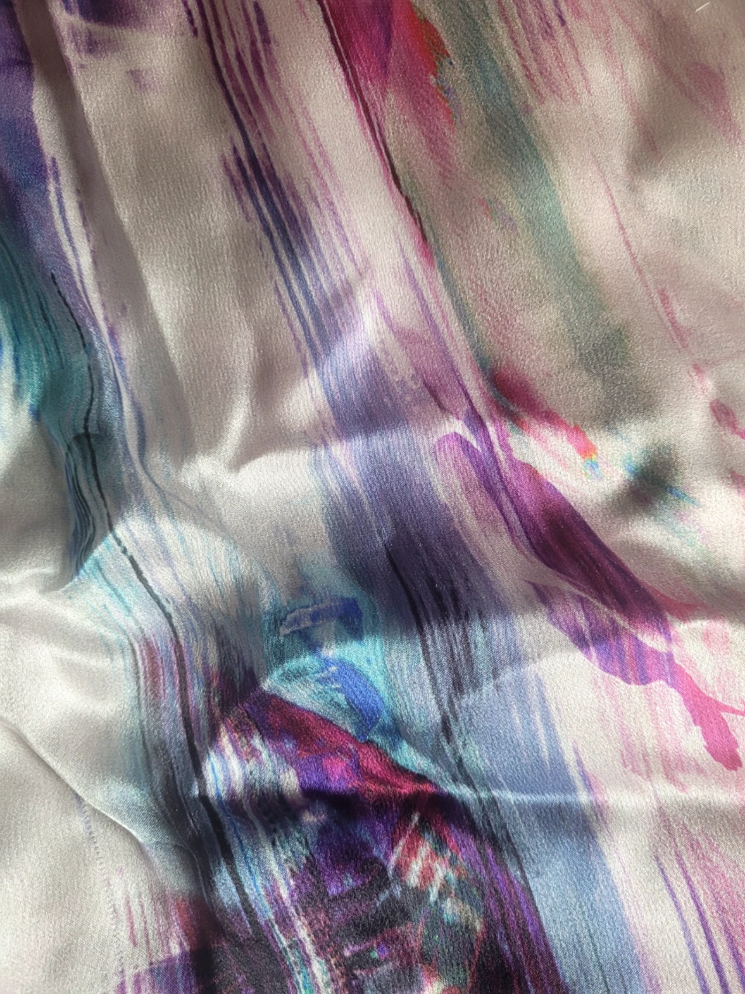 Diamantine Silk Scarf - photo 3