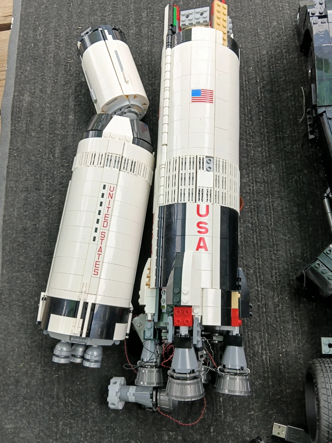 LEGO Technic Batmobile & Saturn V Rocket Building Sets - photo 2