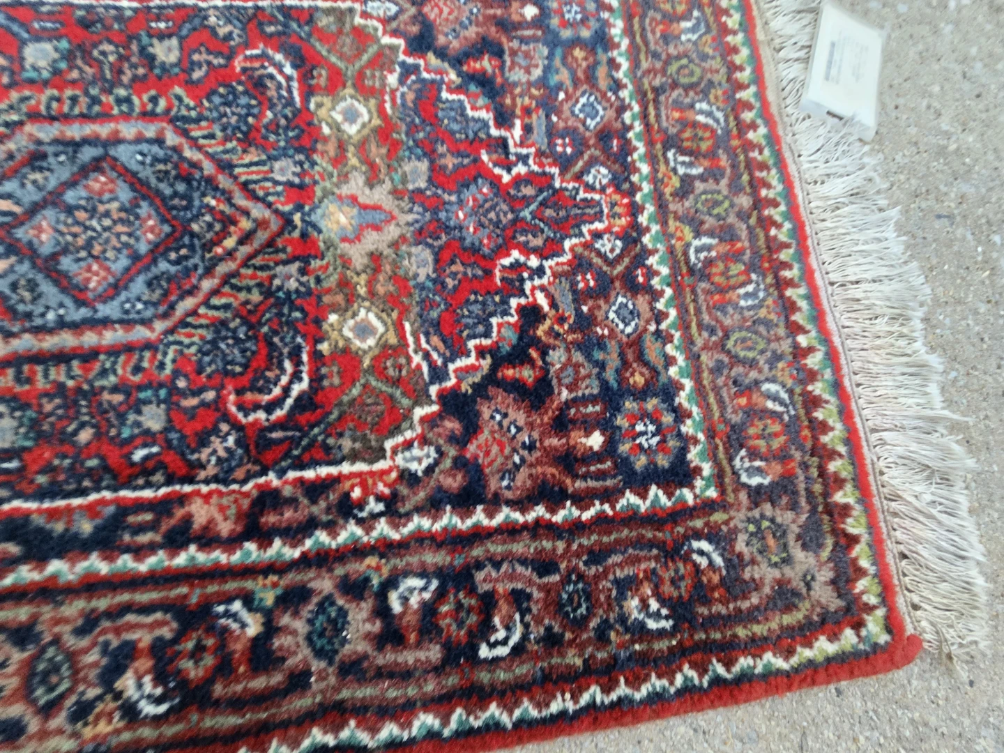 Small Indian (Bidjar) Persian Area Rug - photo 3