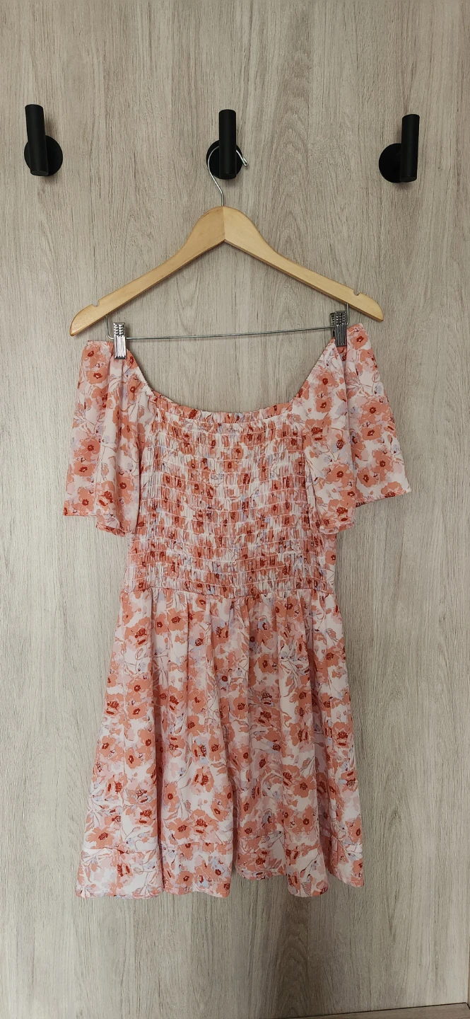 Sienna Sky Floral Print Off-the-Shoulder Dress - Size M - photo 2