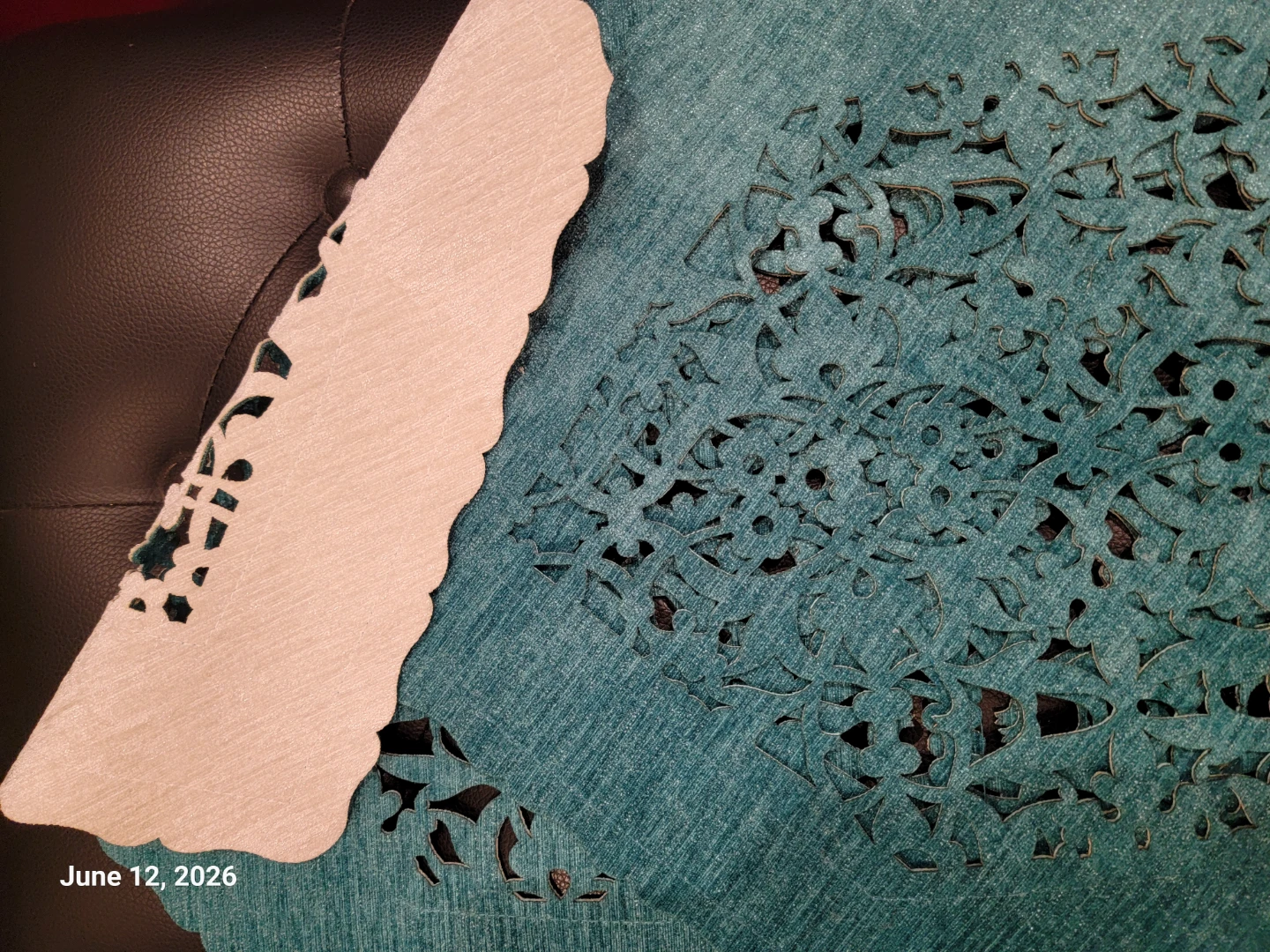 Teal Decorative Placemats (Set of 2) - photo 5