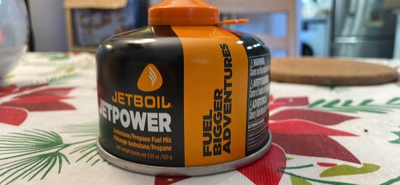 Jetboil Jetpower Isobutane/Propane Fuel Canister - 100g