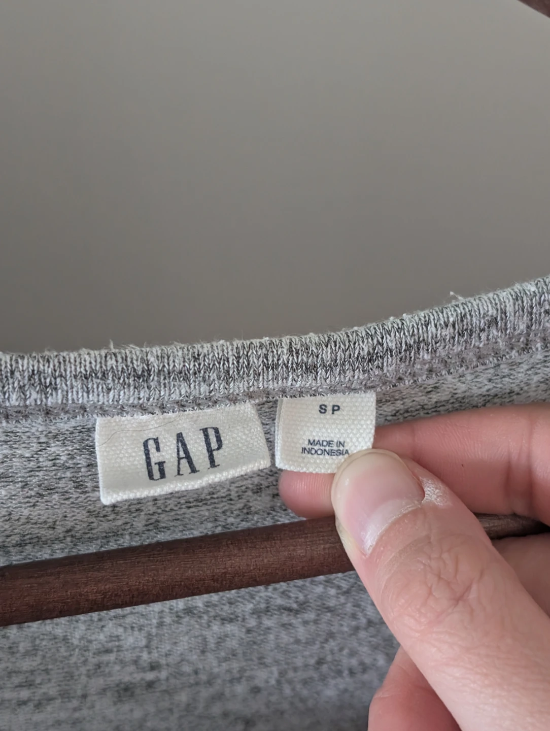 GAP Grey Heathered Short Sleeve T-Shirt - photo 2