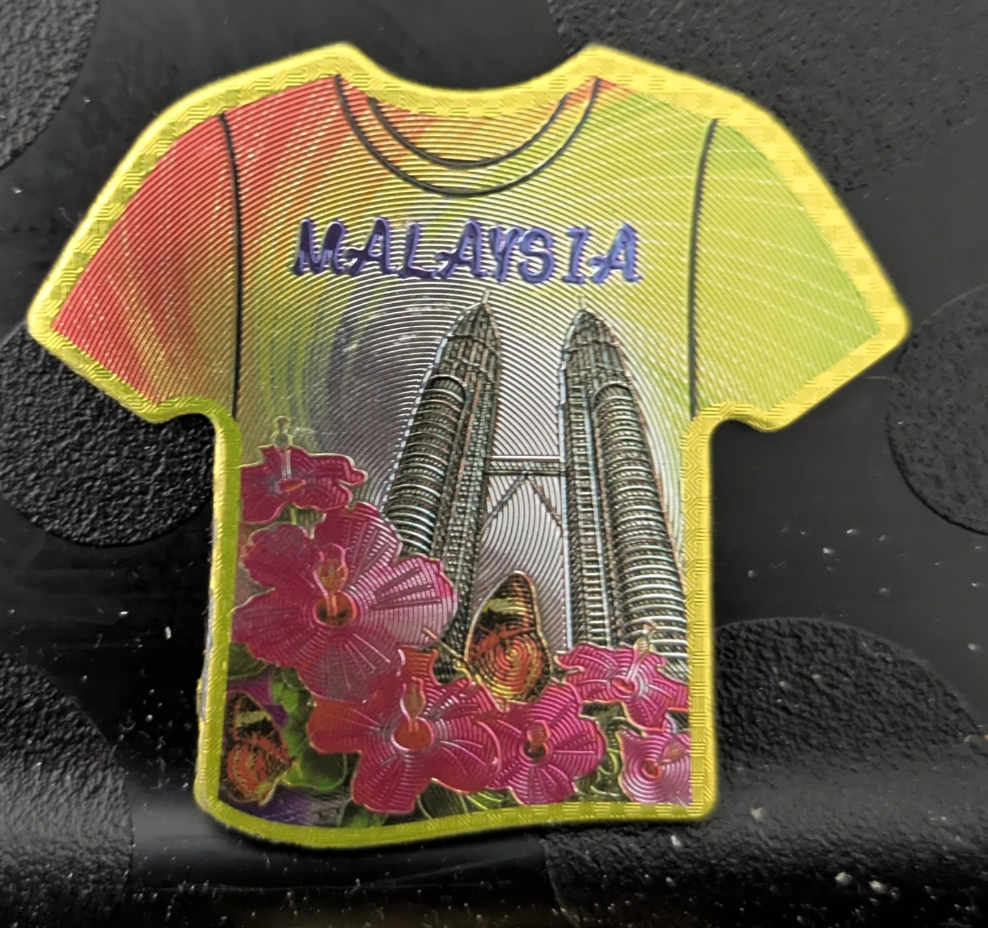 ⚽ Malaysia T-shirt Souvenir Magnet