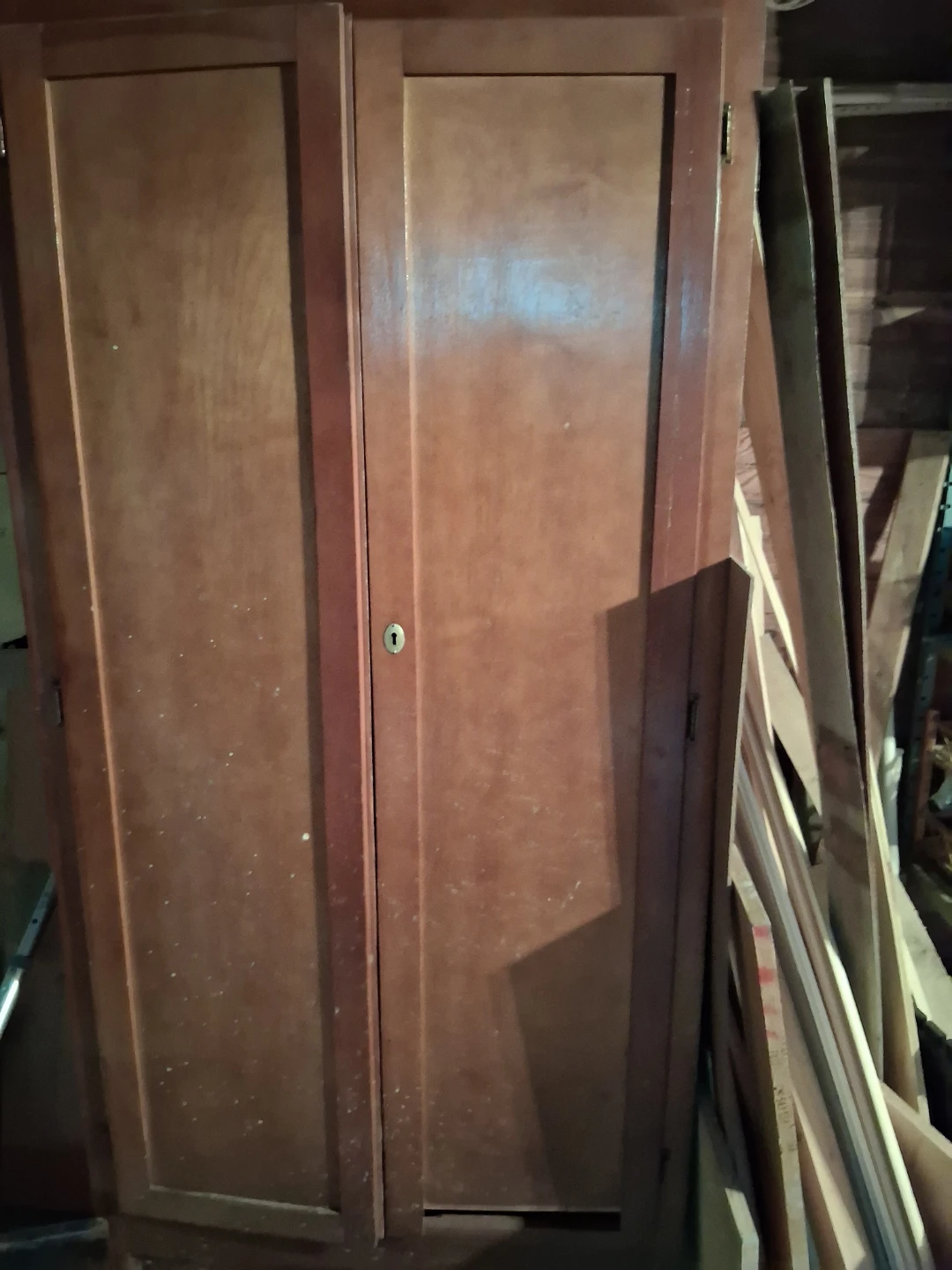 Vintage Wooden Armoire - photo 2