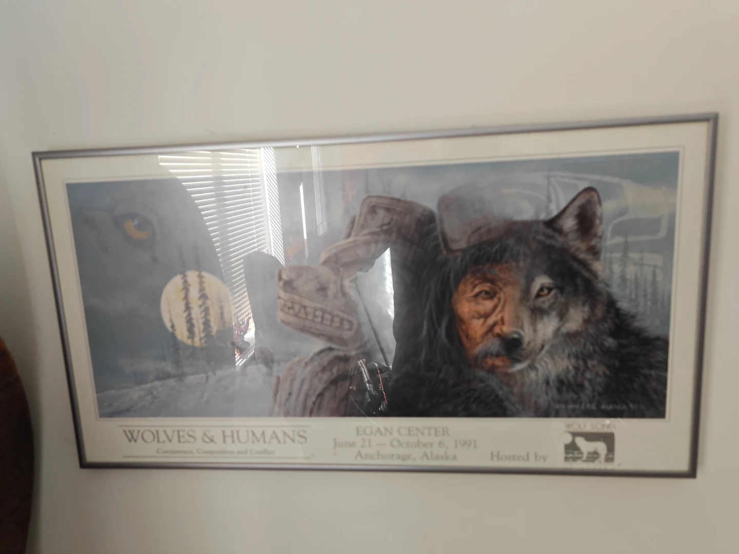 Wolves & Humans Art Print